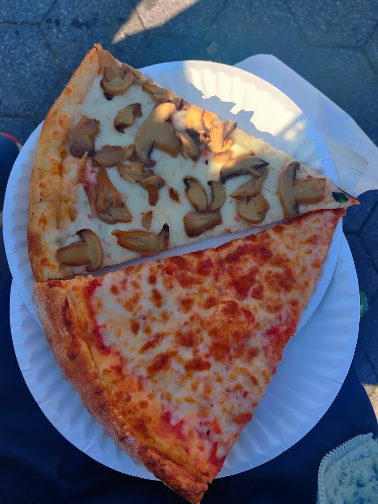 Mushrooms Pizza and Margherita Pizza